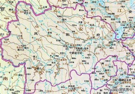 山東鳳陽府祖傳|明代的鳳陽府有多大？歷史地圖告訴您